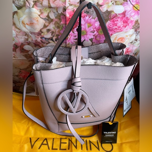 Valentino Handbags - Valentino Blush Pink Callie medallion bag